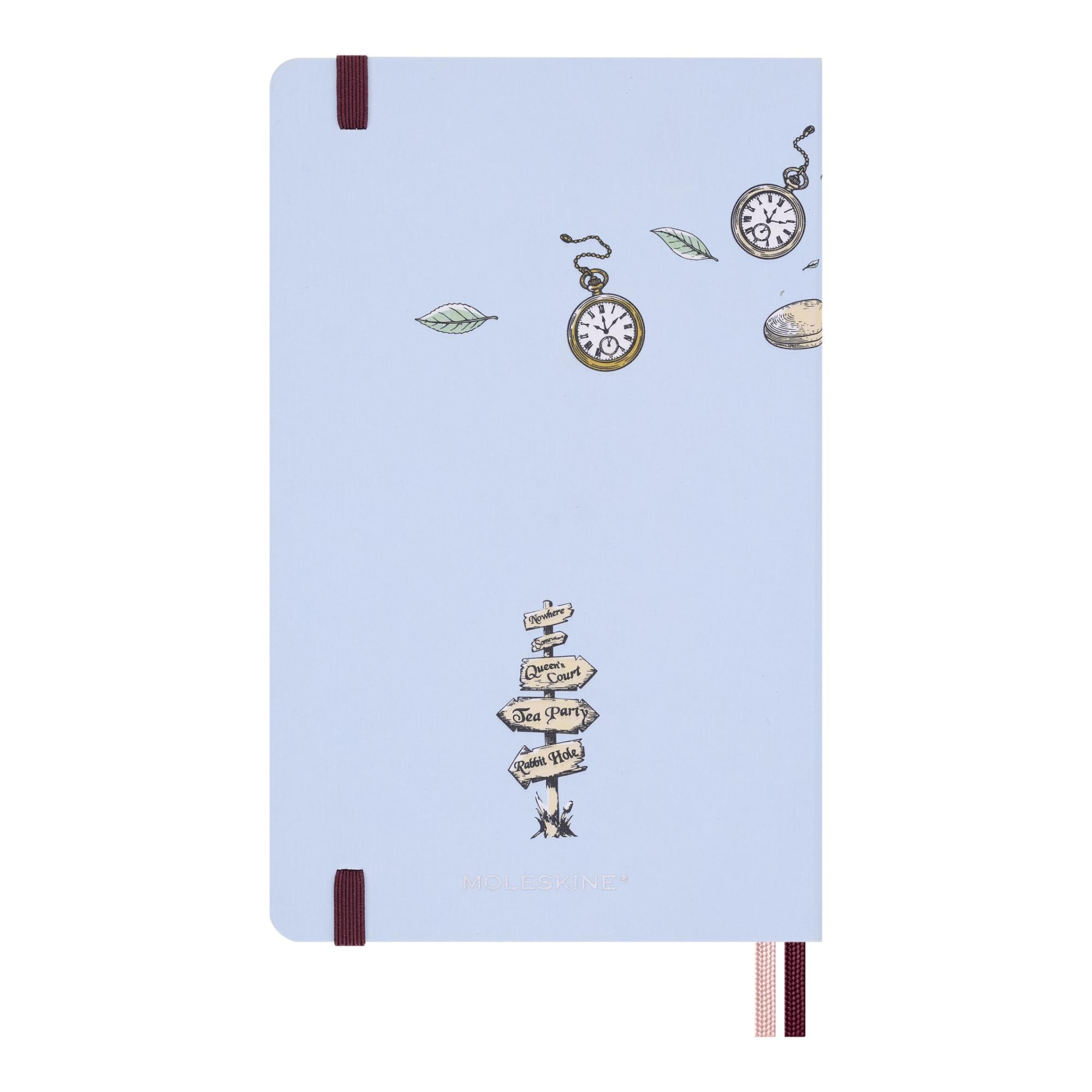 Agenda large 2027 día página Moleskine Alicia País Maravillas multicolor en inglés Multicolor-10