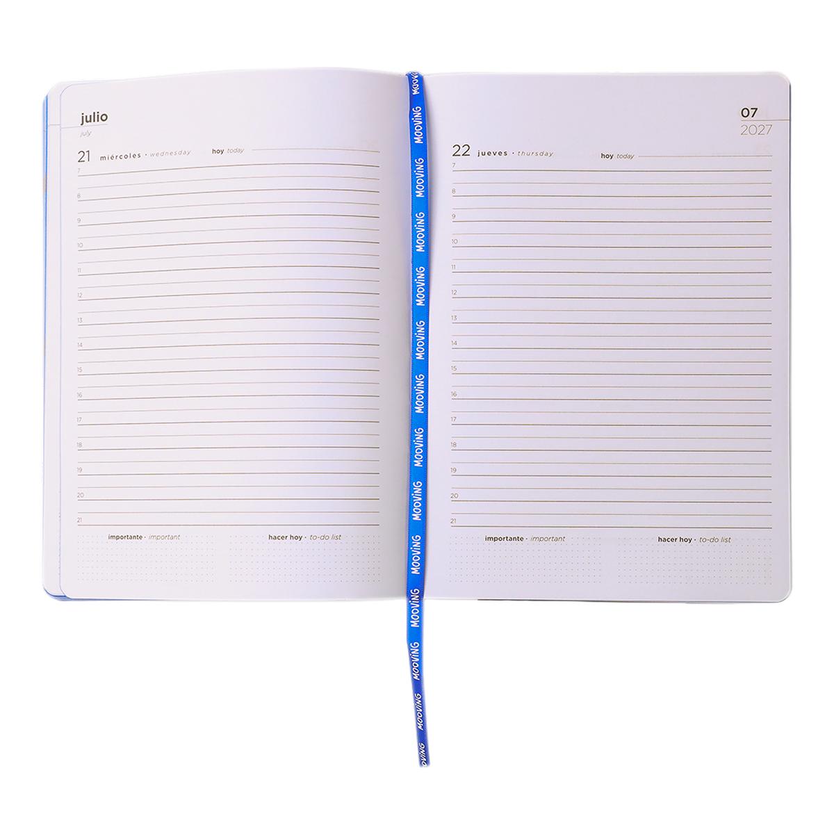 Agenda 2027 15x21 DxP Strategy MOOVING Cinzento / Azul-3