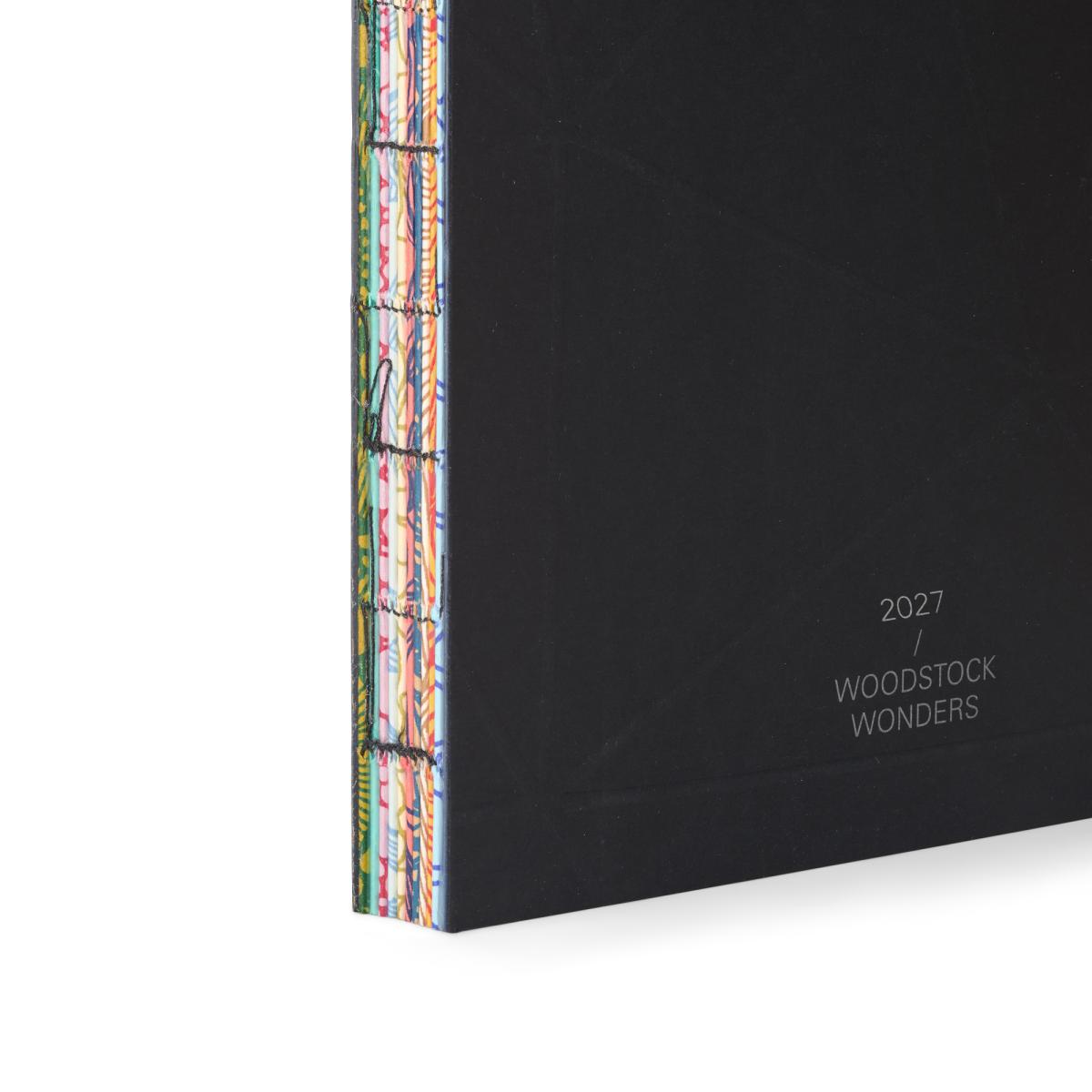 Agenda Woodstock Semanal 2027 Fabriano - Preto Preto-2