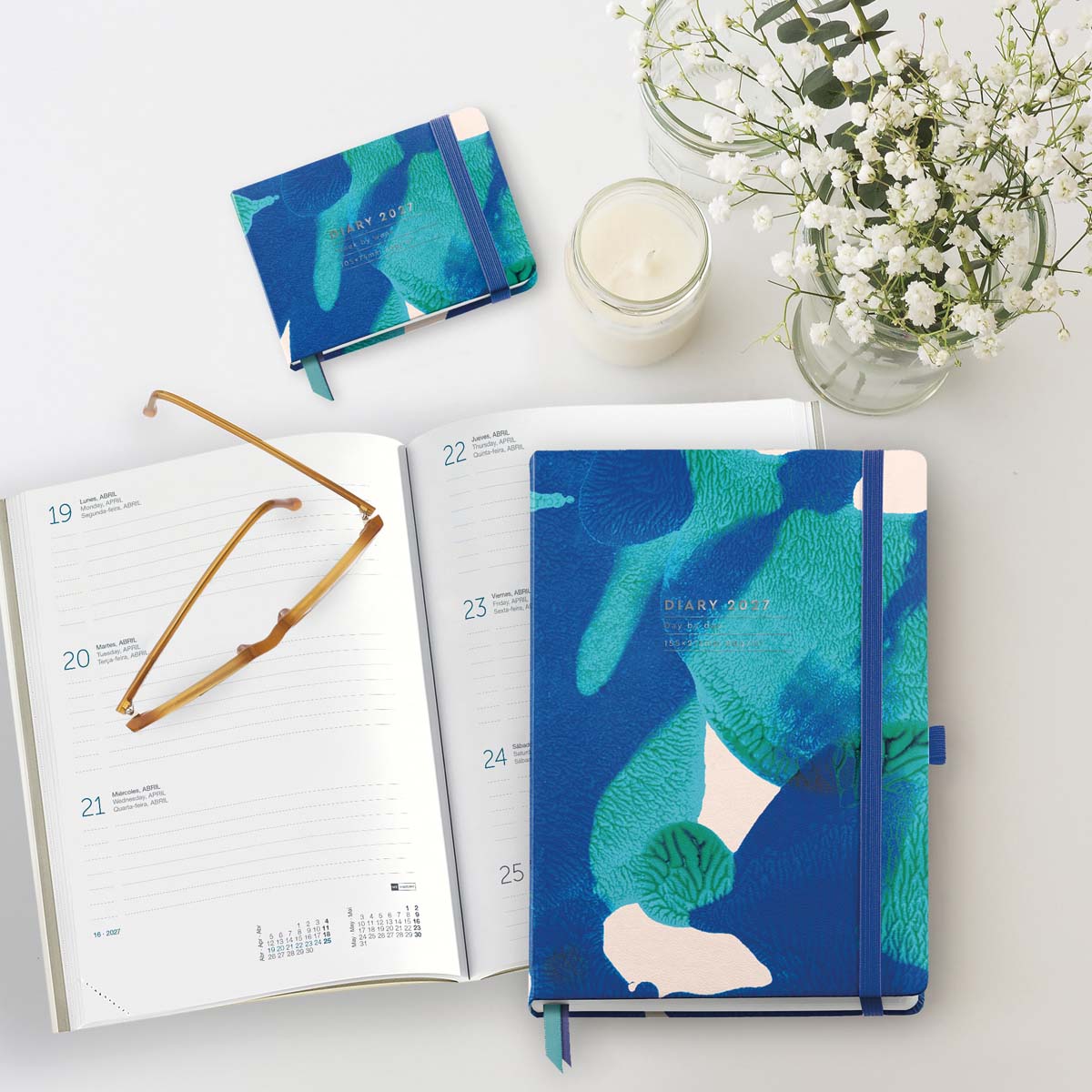 Agenda Plus Semana Vista Blue Sea 2027 Miquelrius Multicolor-10