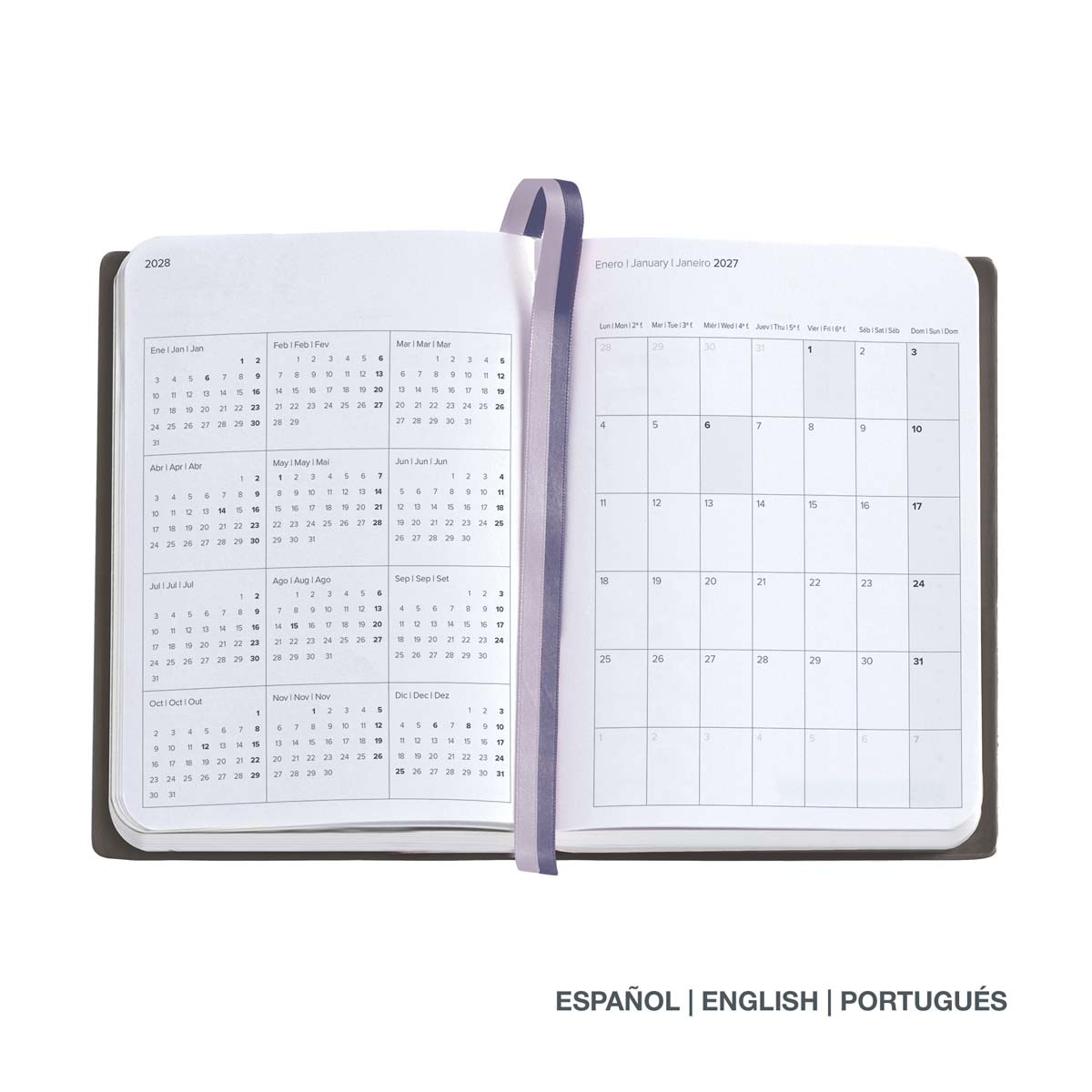 Agenda Journal 1 Día por Página Blue Sea 2027 Miquelrius Multicolor-4