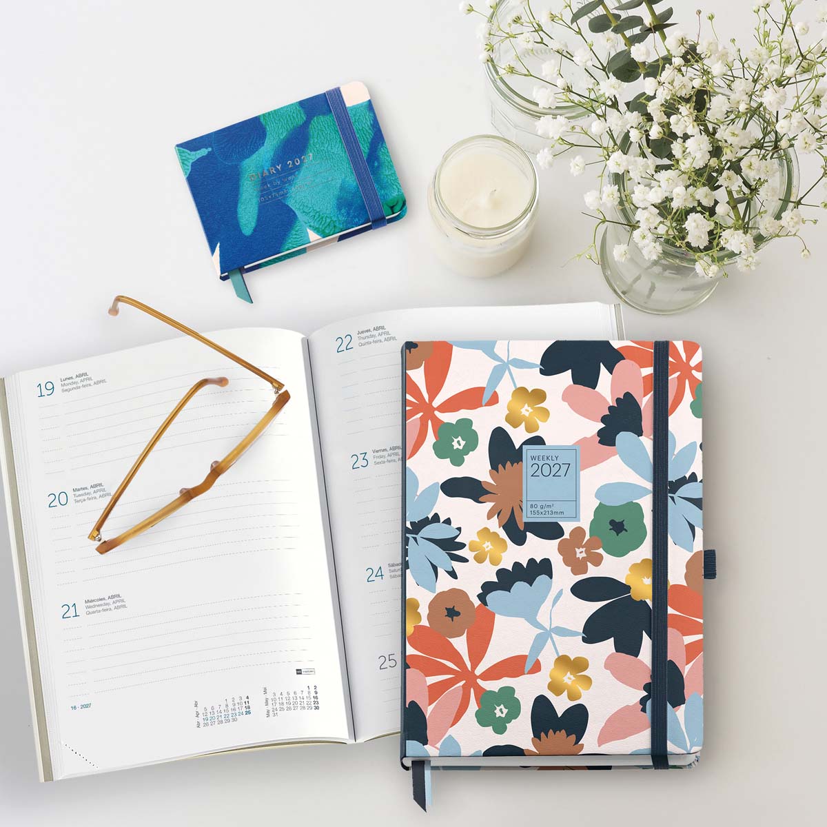 Agenda Plus Vista Semanal Coloured Field 2027 Miquelrius Multicolor-10