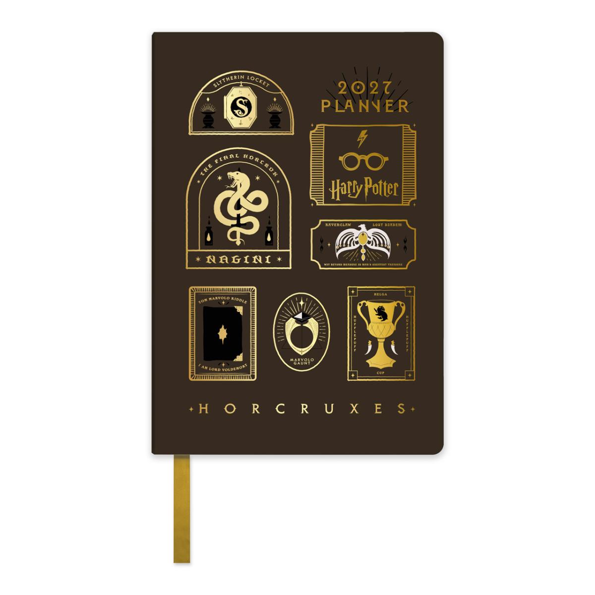 Imagem 0 de Agenda Anual 2027 A5 Vista Semanal 12 Meses Harry Potter Erik Multilingue - Amarelo