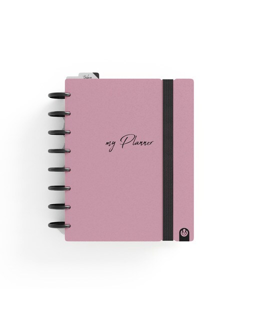 My Planner Ingeniox Classic 240 Páginas A5 Carchivo - Rosa Rosa-1