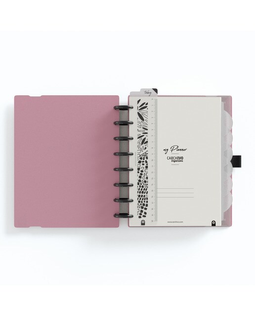 My Planner Ingeniox Classic 240 Páginas A5 Carchivo - Rosa Rosa-3