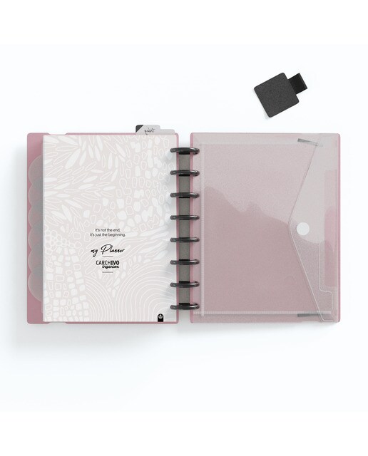 My Planner Ingeniox Classic 240 Páginas A5 Carchivo - Rosa Rosa-5
