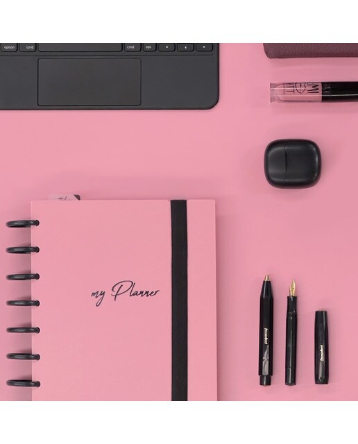 My Planner Ingeniox Classic 240 Páginas A5 Carchivo - Rosa Rosa-8