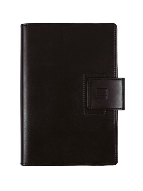 Imagen 0 de Agenda espiral con sobrecubierta y bloc de notas año 2026 Duouno E5-117x181 mm Semana Vista Horizontal Finocam negro castellano