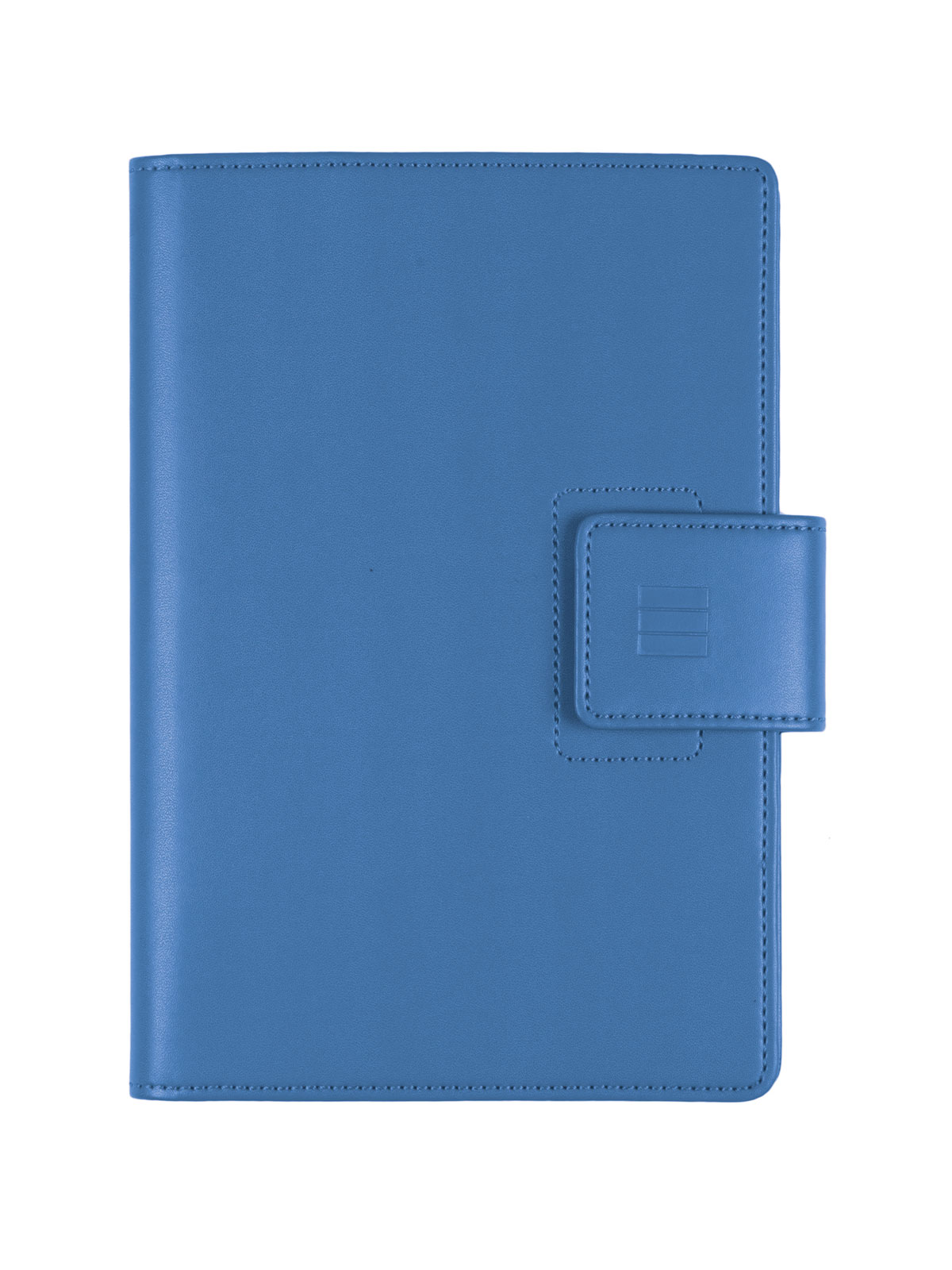 Agenda espiral con sobrecubierta y bloc de notas año 2026 Duouno E5-117x181 mm 1 Día Página Finocam azul castellano 1