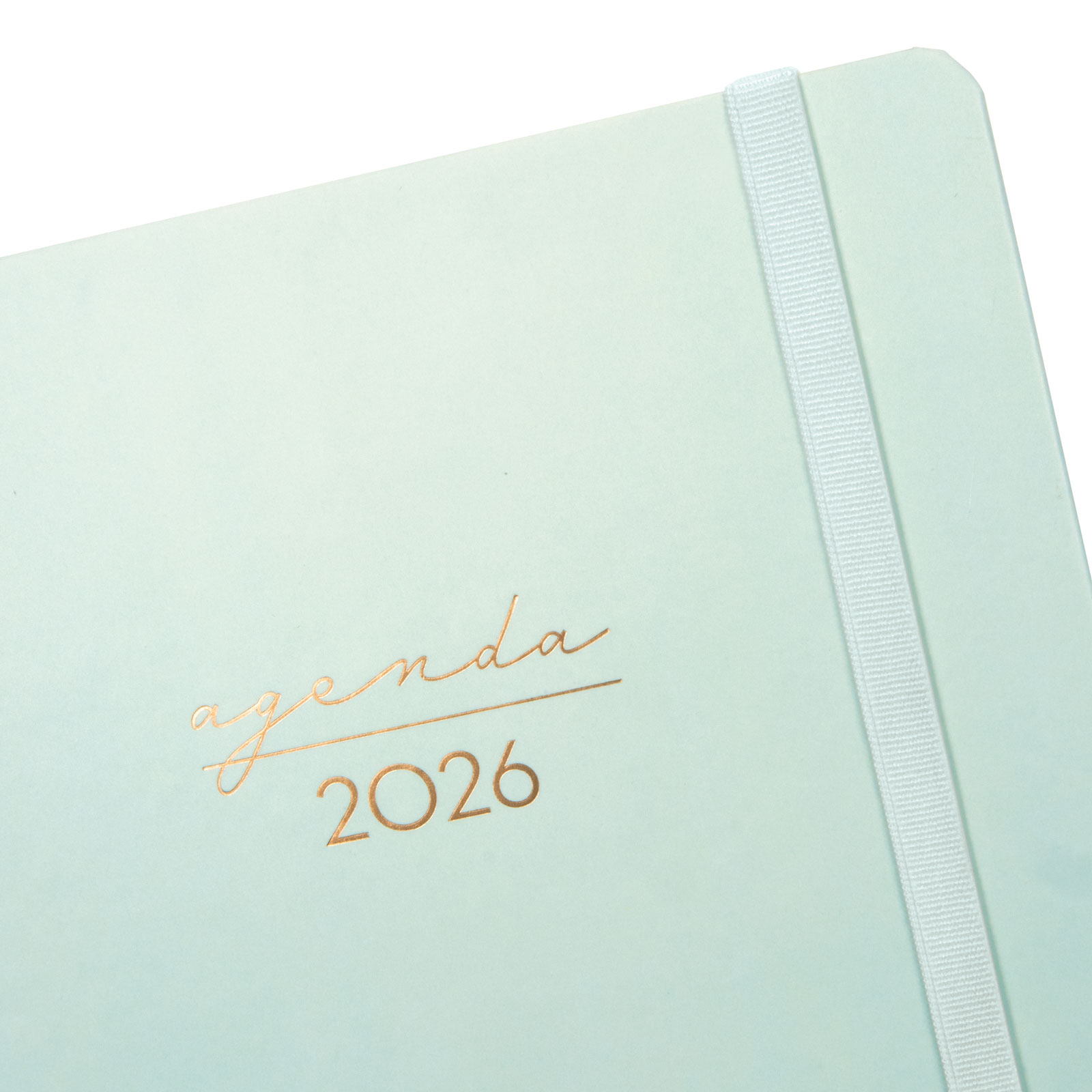 Agenda espiral doble año 2026 Trendy Alma E10-155x212 mm Semana Vista Horizontal Finocam menta castellano multilingüe Menta-6