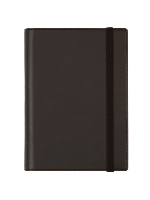 Imagen 0 de Agenda espiral con sobrecubierta y bloc de notas año 2026 Duoband E5-117x181 mm Semana Vista Horizontal Finocam negro castellano