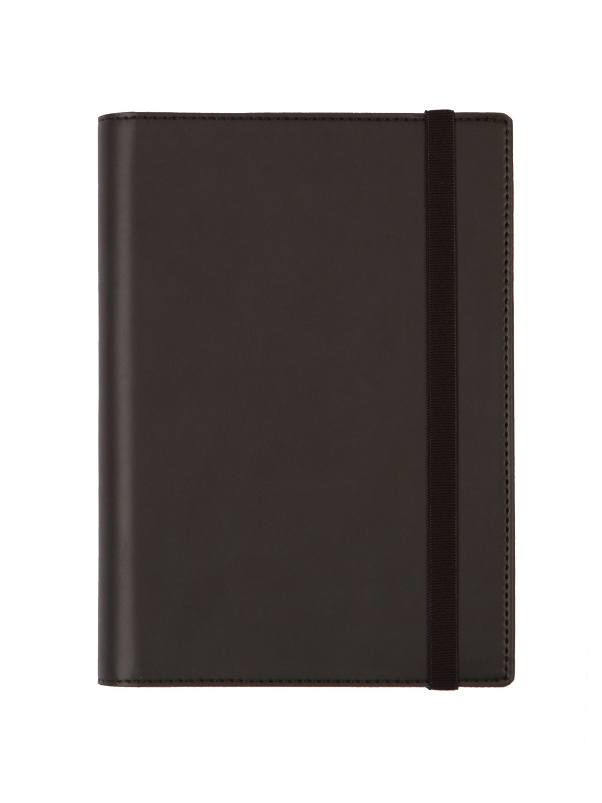 Agenda espiral con sobrecubierta y bloc de notas año 2026 Duoband E5-117x181 mm 1 Día Página Finocam negro catalán 1