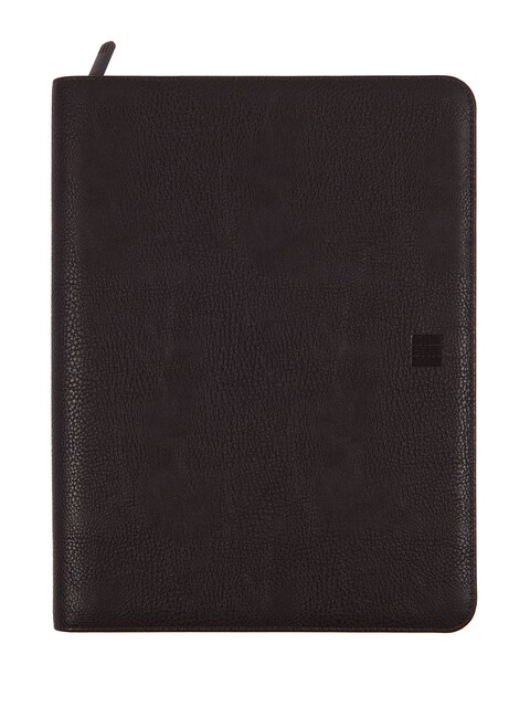 Imagen 0 de Agenda espiral-portadocumentos año 2026 Cremallera Focus E40-210x297 mm Semana Vista Vertical Finocam negro catalán