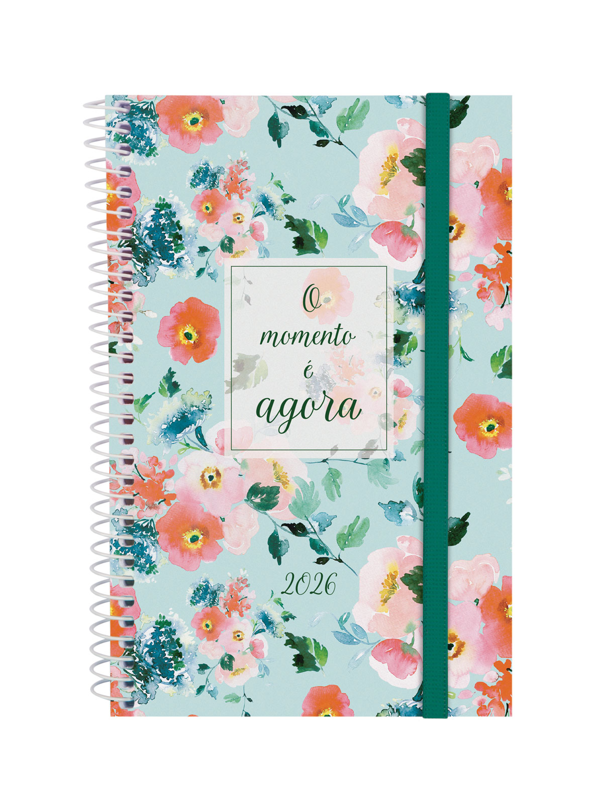 Agenda año 2026 Espiral Beta E5-117x181 mm Semana Vista Horizontal Ahora Finocam multicolor portugués Multicolor-1