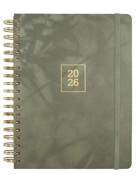 Imagen 0 de Agenda espiral doble año 2026 Optimal B5 - 176x250 mm Semana Vista Horizontal Emma Finocam multicolor internacional multilingüe