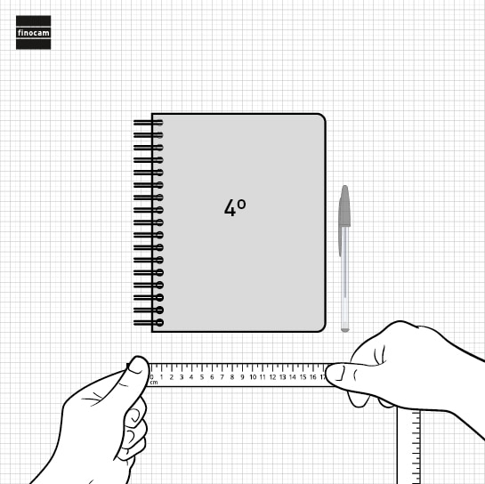 Agenda espiral doble año 2026 Tempus 4º-155x217 mm 1 Día Página Finocam negro castellano multilingüe Negro-13