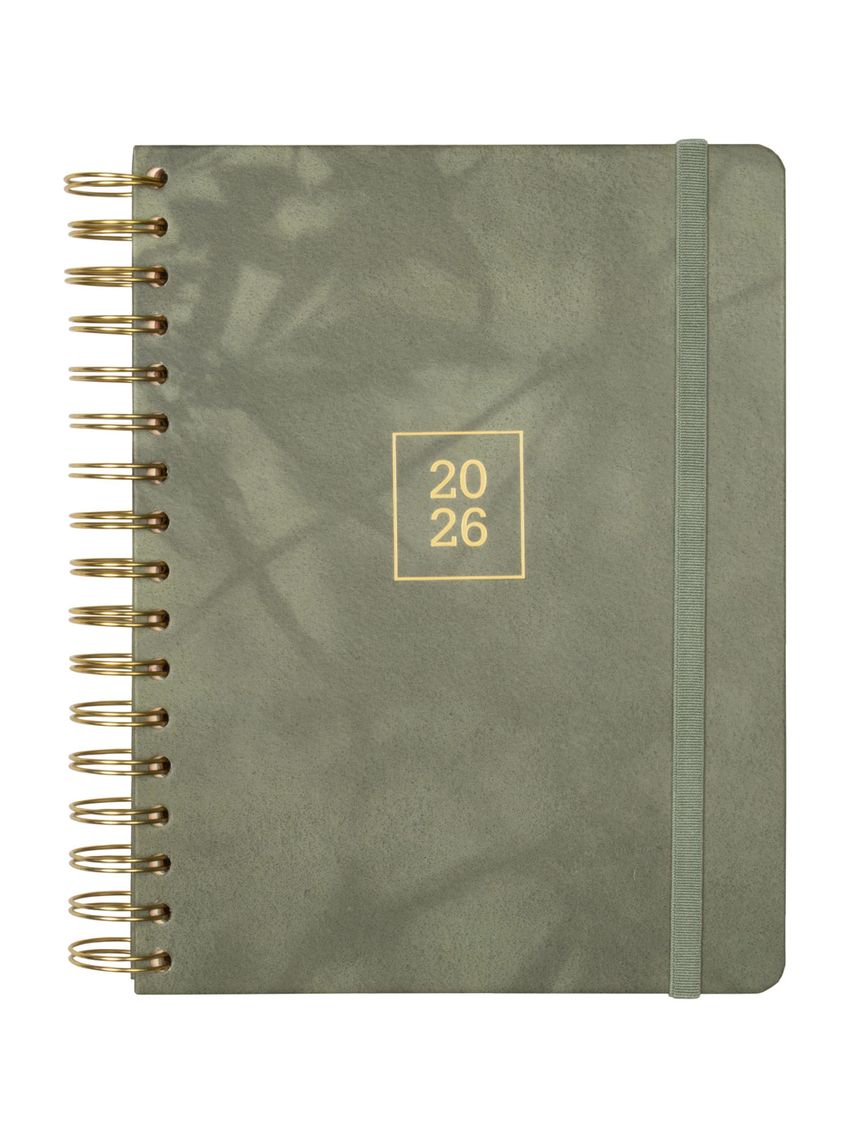 Agenda espiral doble año 2026 Optimal 4º - 155x212 mm Semana Vista Horizontal Emma Finocam multicolor internacional multilingüe Multicolor-1