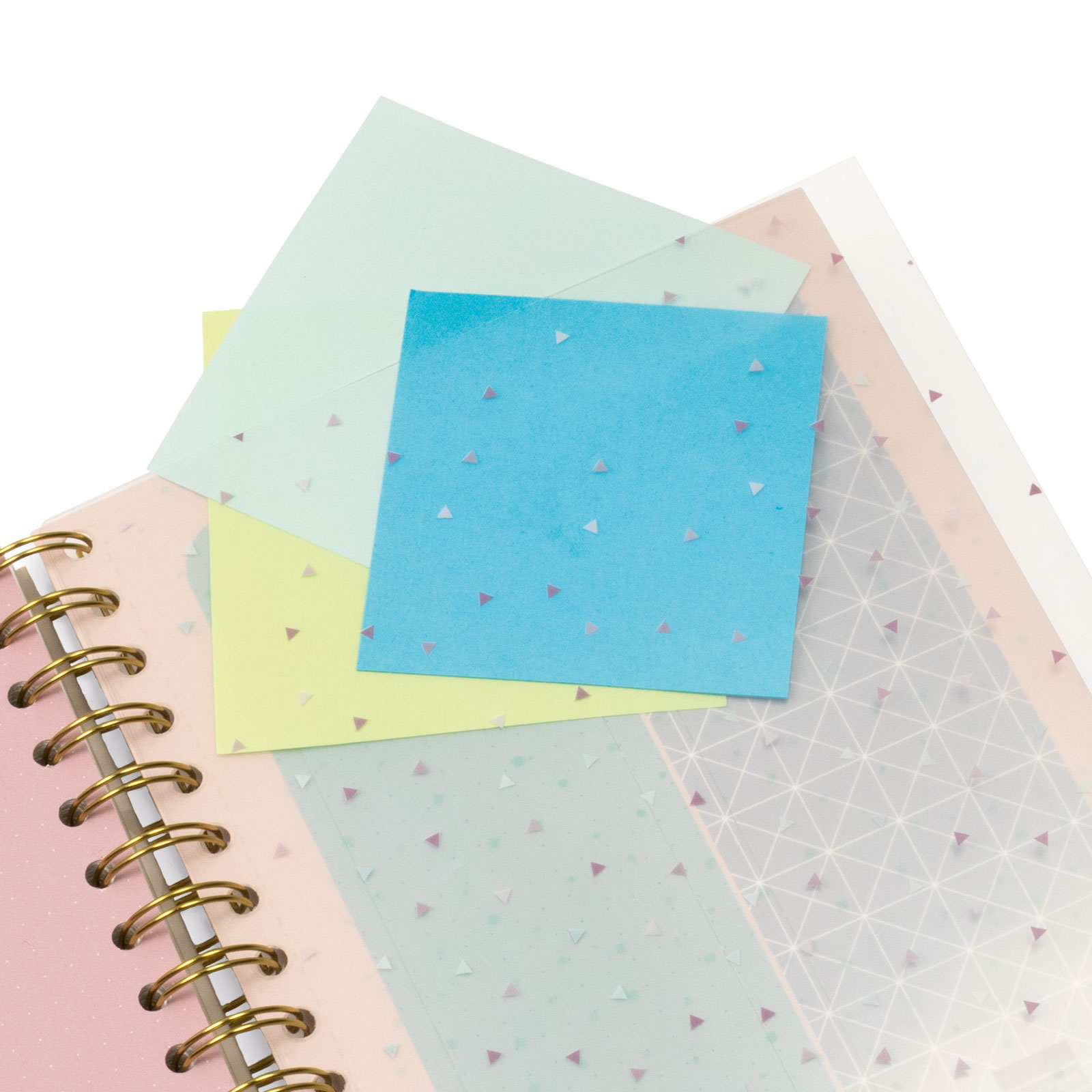 Agenda espiral doble año 2026 Optimal 4º - 155x212 mm Semana Vista Horizontal Emma Finocam multicolor internacional multilingüe Multicolor-11