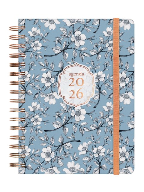 Imagen 0 de Agenda espiral doble año 2026 Trendy You E10-155x212 mm 1 Día Página Cotton Finocam multicolor castellano multilingüe