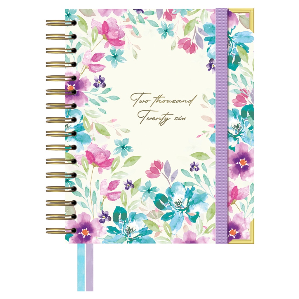 Agenda 2026 a5 espiral semana vista Takenote anna. Blanco / Multicolor-1