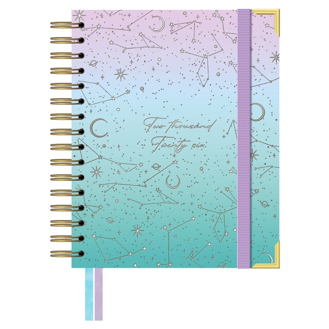 Imagen 0 de Agenda 2025 a5 espiral semana vista Takenote diana.