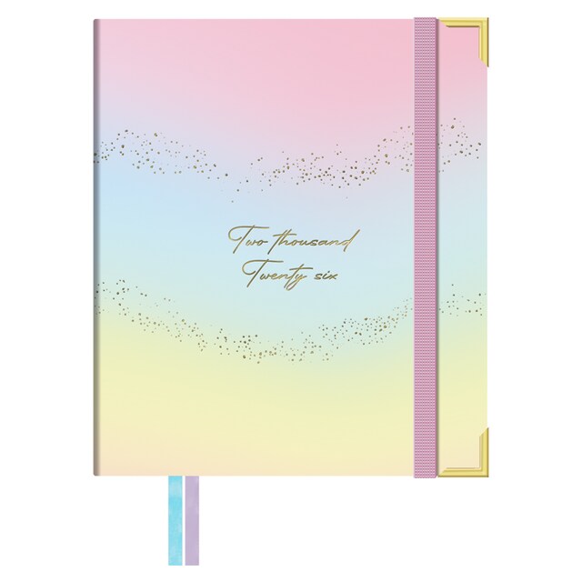 Imagen 0 de Agenda 2025 a5 espiral semana vista Takenote celeste.