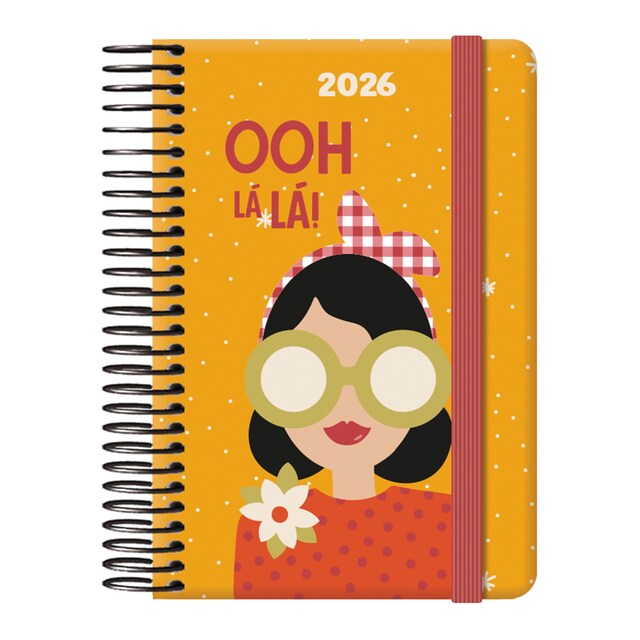 Imagen 0 de Agenda semana vista 8,5 x 13 cm. bolsillo Cute oh, la la castellano