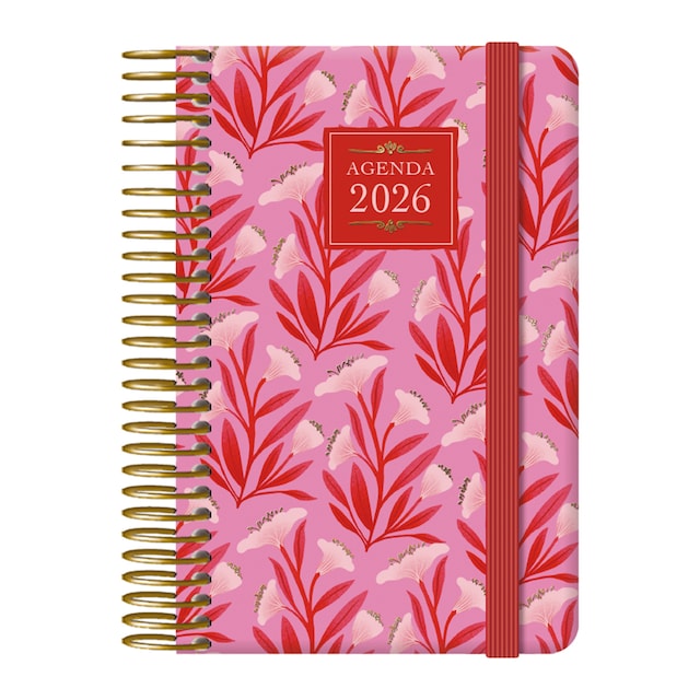 Imagen 0 de Agenda semana vista 8,5 x 13 cm. bolsillo Charm lady castellano