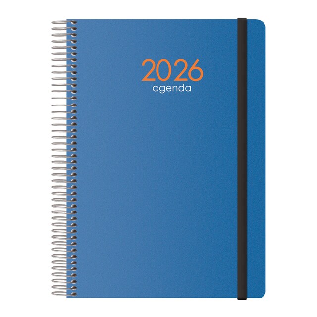 Imagen 0 de Agenda día página 15 x 21 cm. Syncro Dohe azul castellano