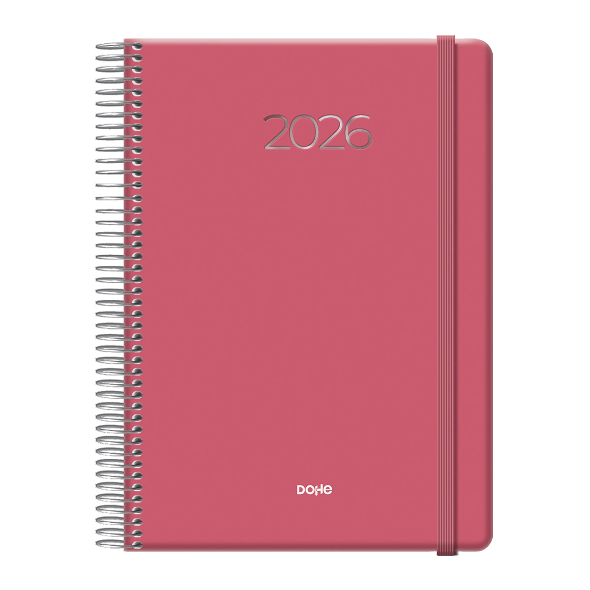 Imagem 0 de Agenda 1 Dia por Página 15 x 21 cm. Dénver Dohe Rosa Espanhol