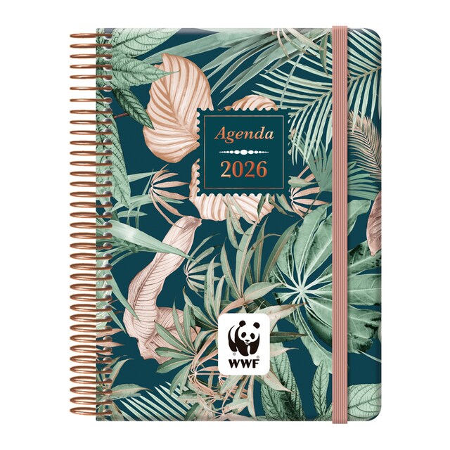 Imagen 0 de Agenda día página 12,5 x 18 cm. WWF Dohe multicolor castellano