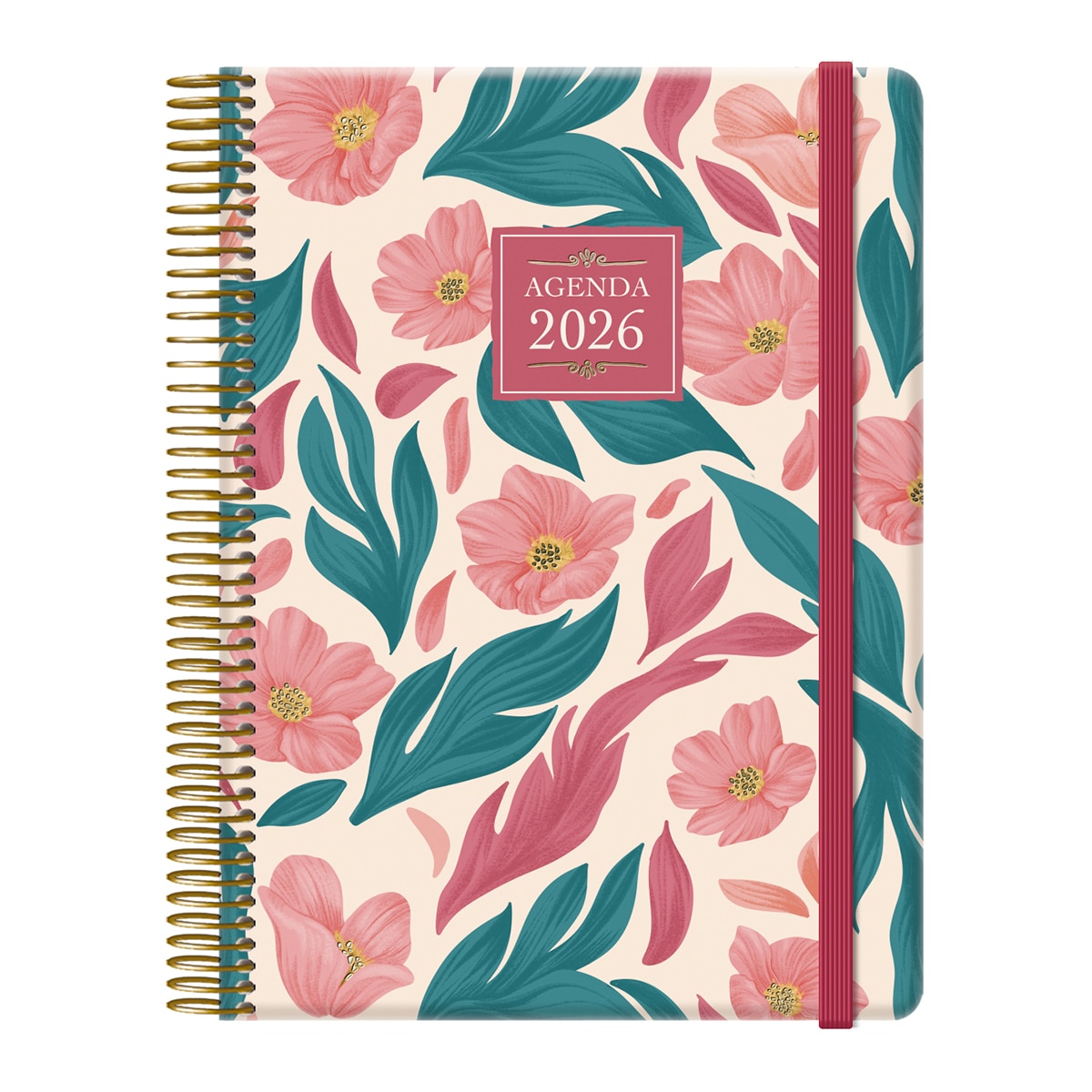 Agenda día página 15 x 21 cm. Gala Dohe multicolor castellano Multicolor-1