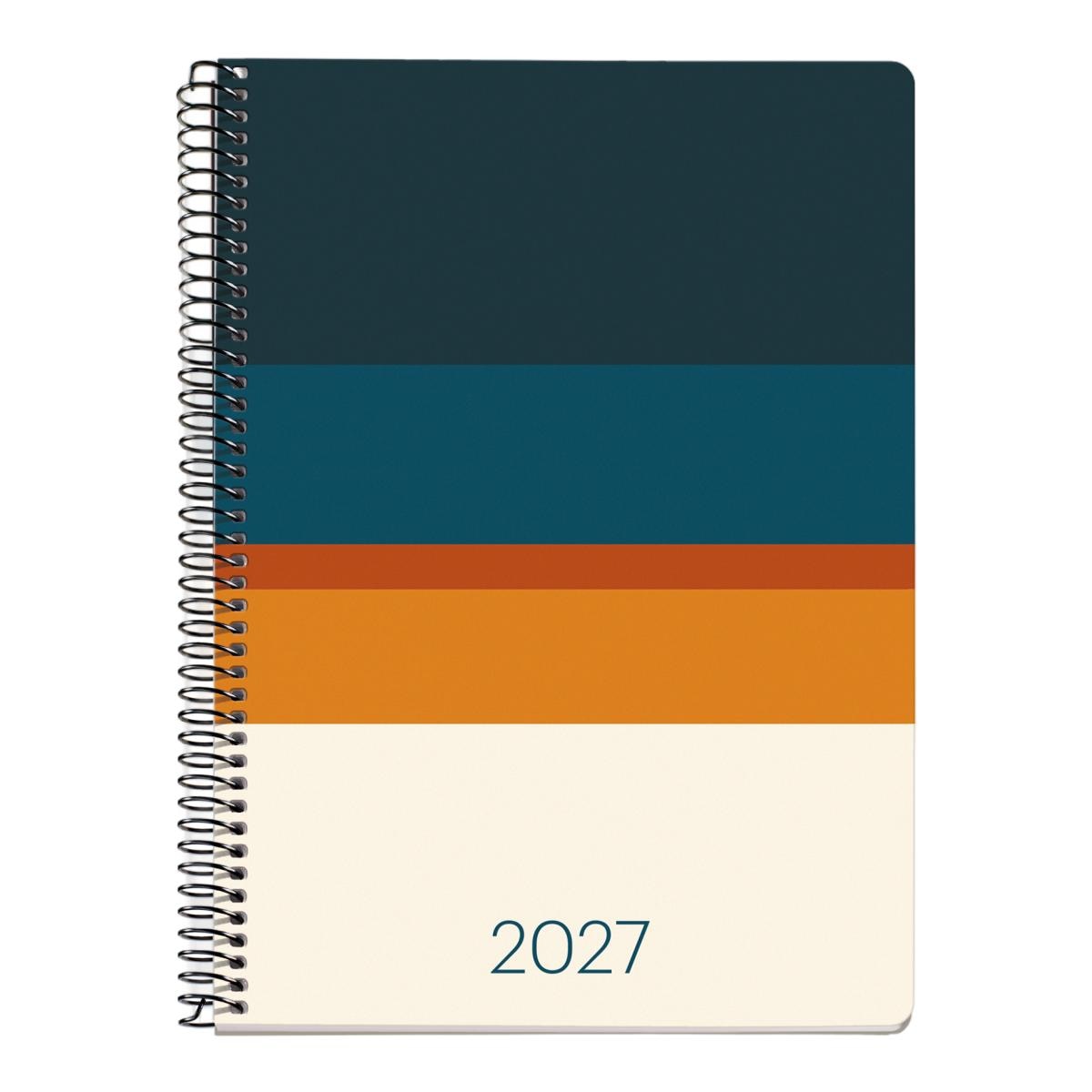 Agenda 18 Meses Plus Semana Vista Sunset 2026-27 Miquelrius Multicolor-2