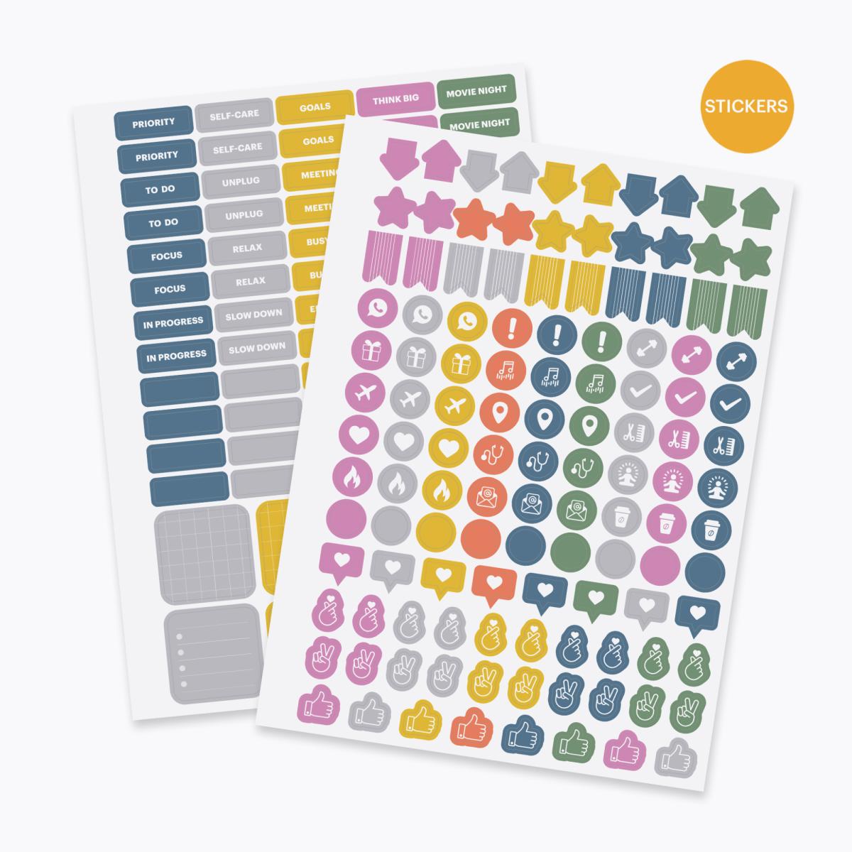 Agenda 18 Meses Plus Semana Vista Sunset 2026-27 Miquelrius Multicolor-3