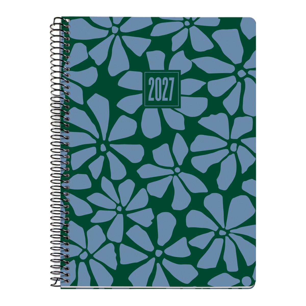 Agenda 18 Meses Plus Semana Vista Geo Garden 2026-27 Miquelrius Multicolor-2