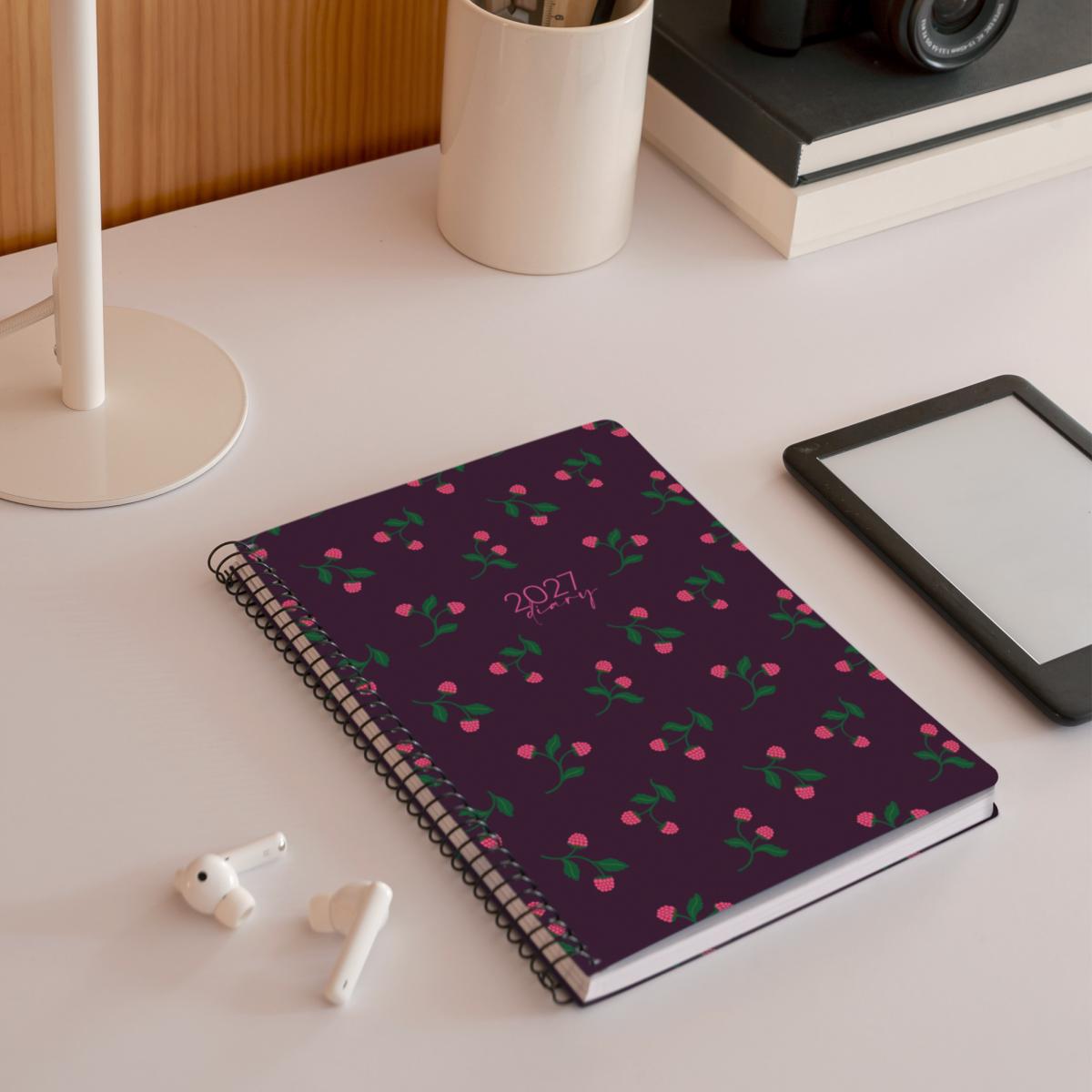 Agenda 18 Meses Plus Semana Vista Catalão Berries 2026-27 Miquelrius Multicolor-7