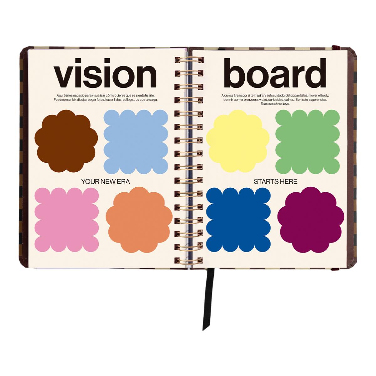 Agenda Anual 12 Meses 2027 168x220 mm 1 Dia por Página Universo UO Espanhol - Preto Multicolor-8
