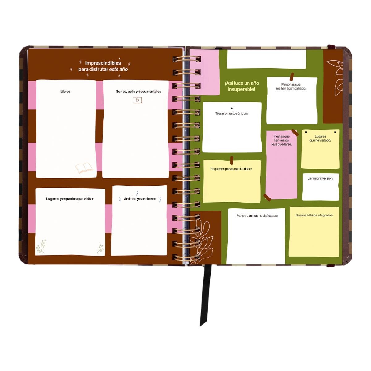 Agenda Anual 12 Meses 2027 168x220 mm 1 Dia por Página Universo UO Espanhol - Preto Multicolor-17