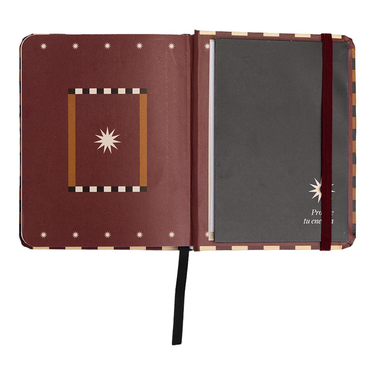 Agenda Anual 12 Meses 2027 128x154 mm Mini Vista Semanal Universo UO Espanhol - Preto Multicolor-20