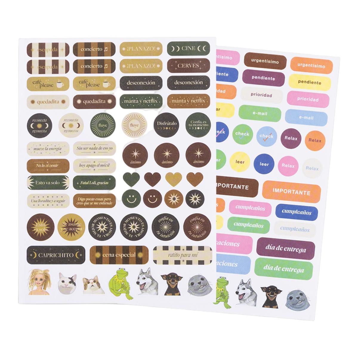 Agenda Anual 12 Meses 2027 128x154 mm Mini Vista Semanal Universo UO Espanhol - Preto Multicolor-21
