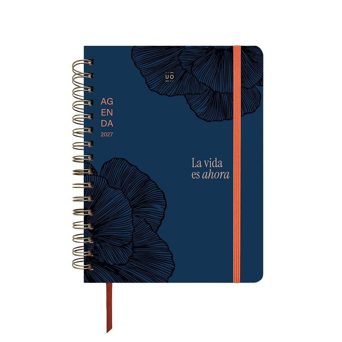 Imagem 0 de Agenda Anual 12 Meses 2027 168x220 mm Vista Semanal Kyoto UO Espanhol