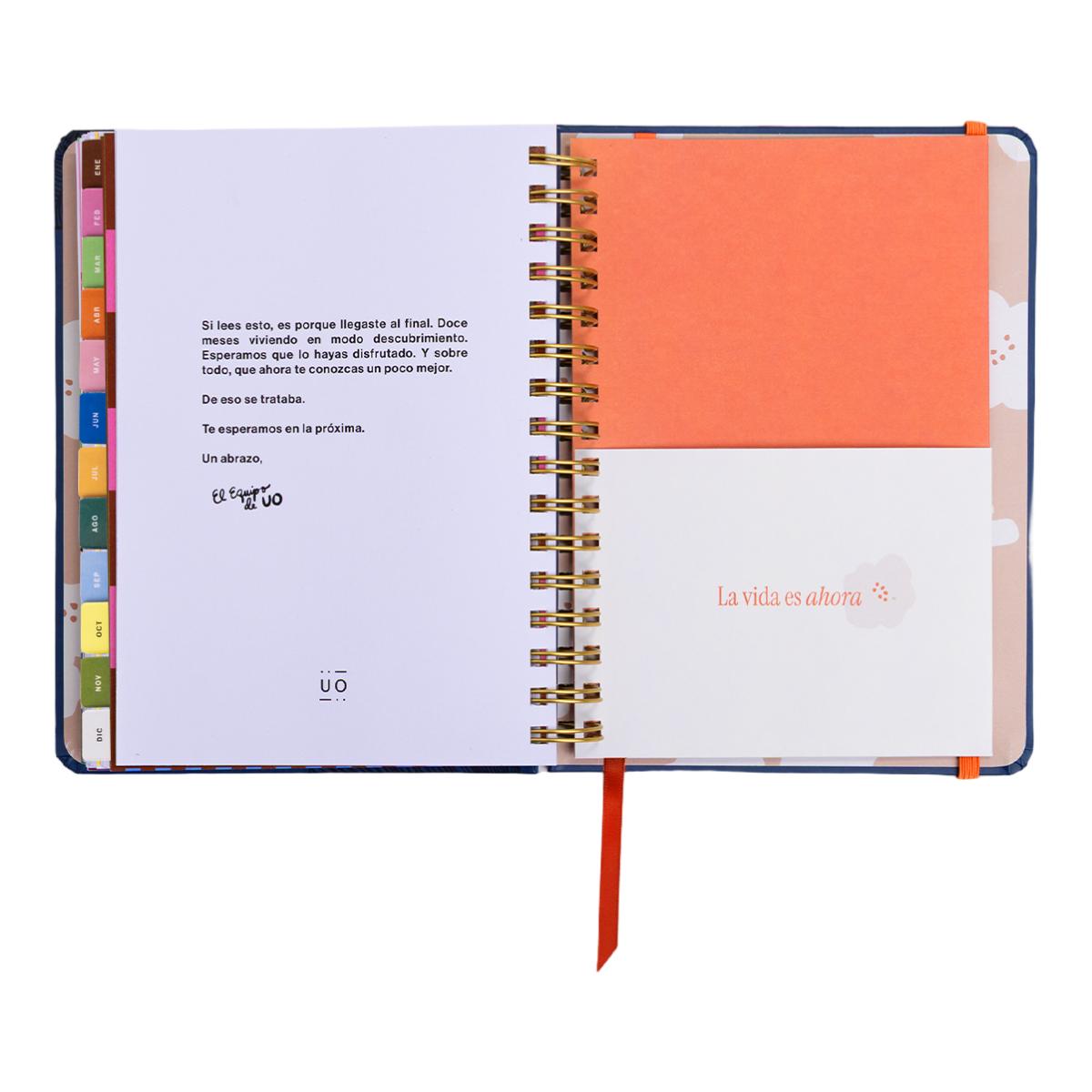 Agenda Anual 12 Meses 2027 168x220 mm Vista Semanal Kyoto UO Espanhol Multicolor-20