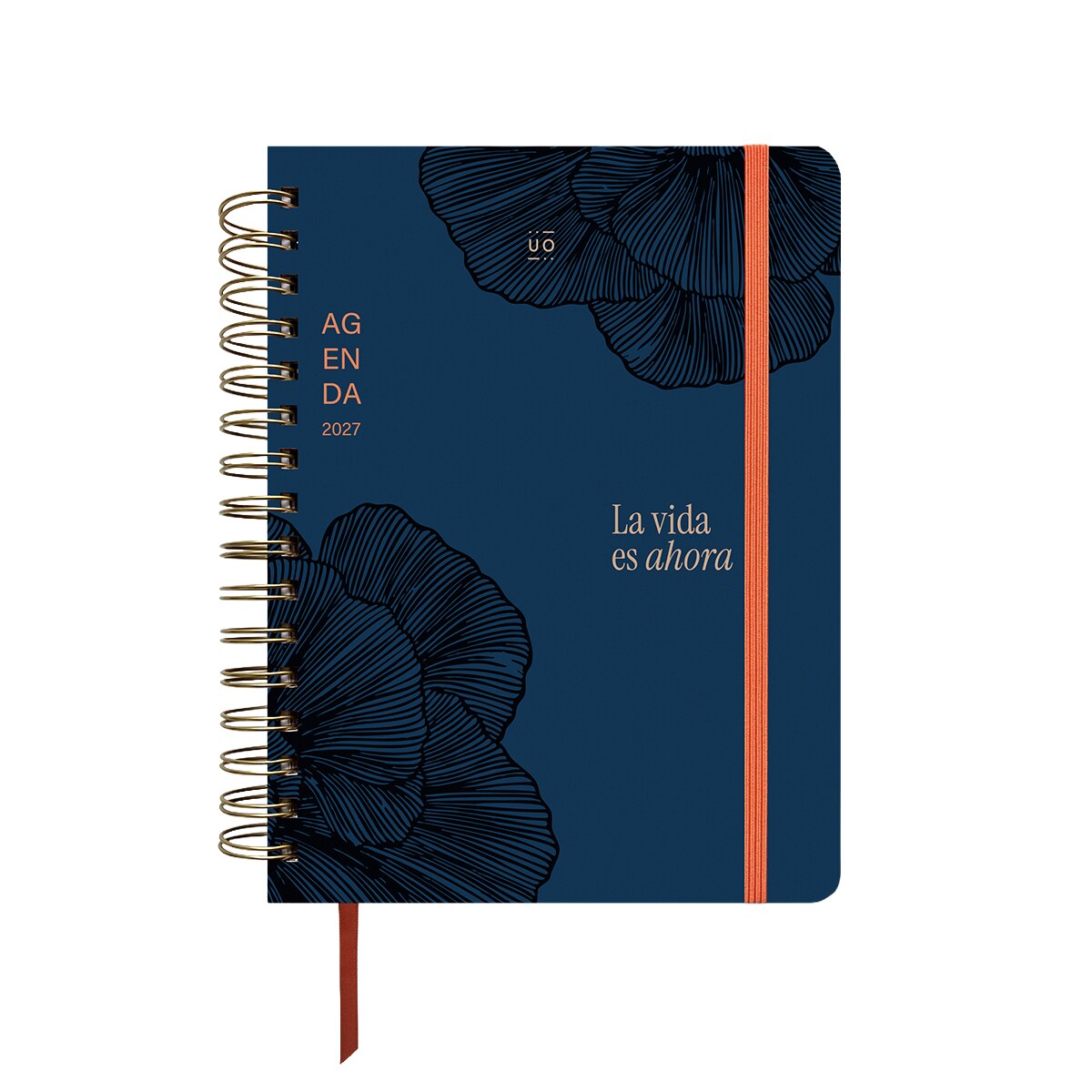 Imagem 0 de Agenda Anual 12 Meses 2027 168x220 mm 1 Dia por Página Kyoto UO Espanhol