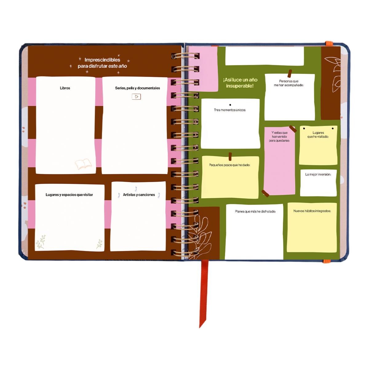 Agenda Anual 12 Meses 2027 168x220 mm 1 Dia por Página Kyoto UO Espanhol Multicolor-17