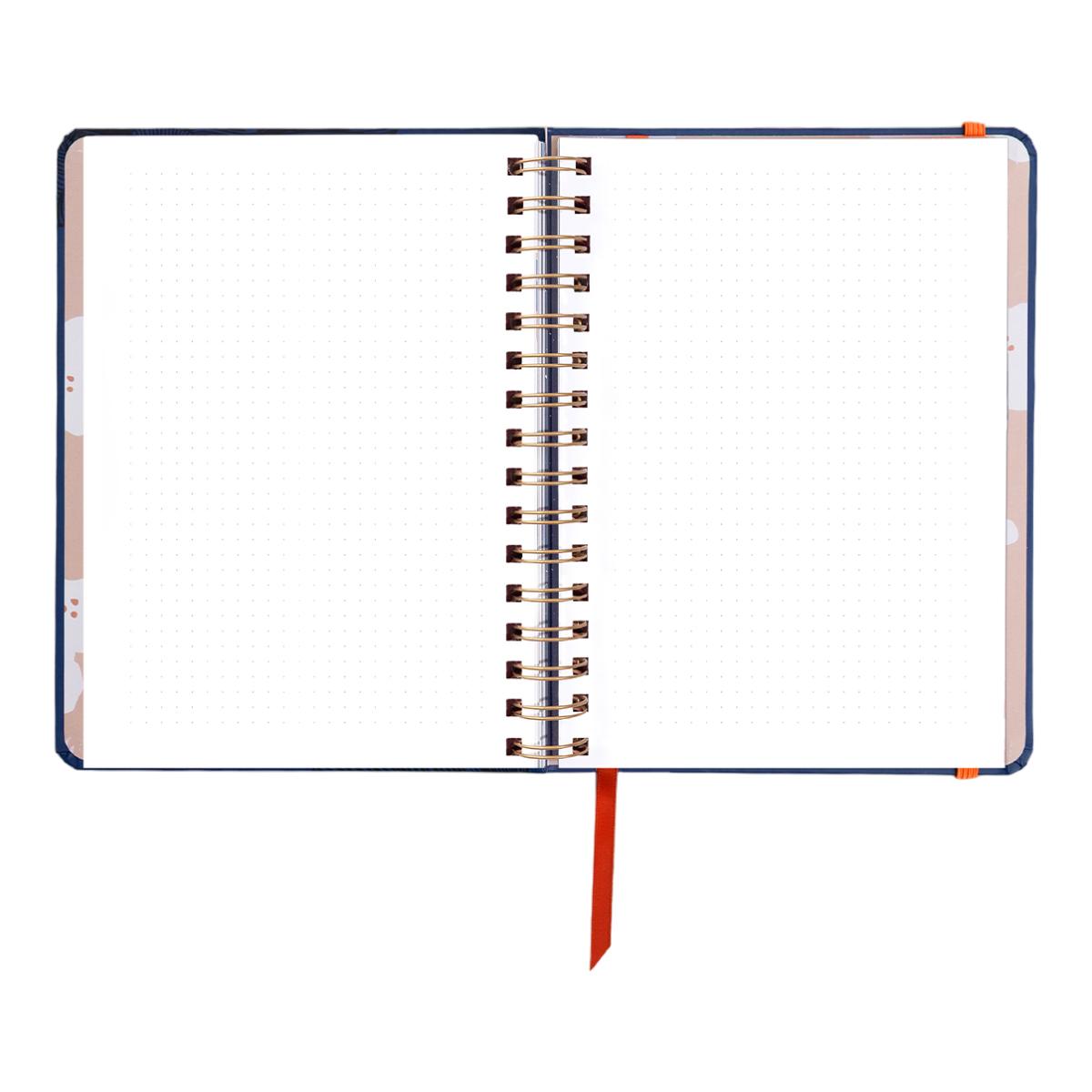 Agenda Anual 12 Meses 2027 168x220 mm 1 Dia por Página Kyoto UO Espanhol Multicolor-19