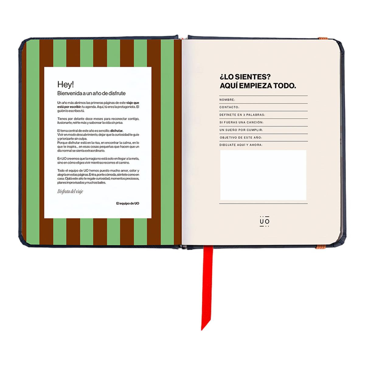 Agenda Anual 12 Meses 2027 128x154 mm Mini Vista Semanal Kyoto UO Espanhol Multicolor-4
