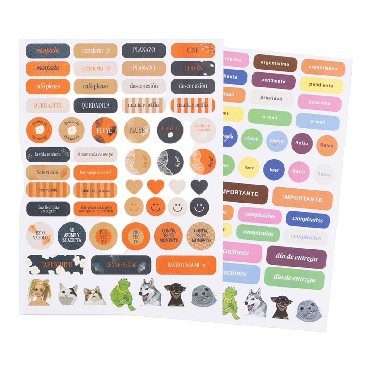 Agenda Anual 12 Meses 2027 128x154 mm Mini Vista Semanal Kyoto UO Espanhol Multicolor-21
