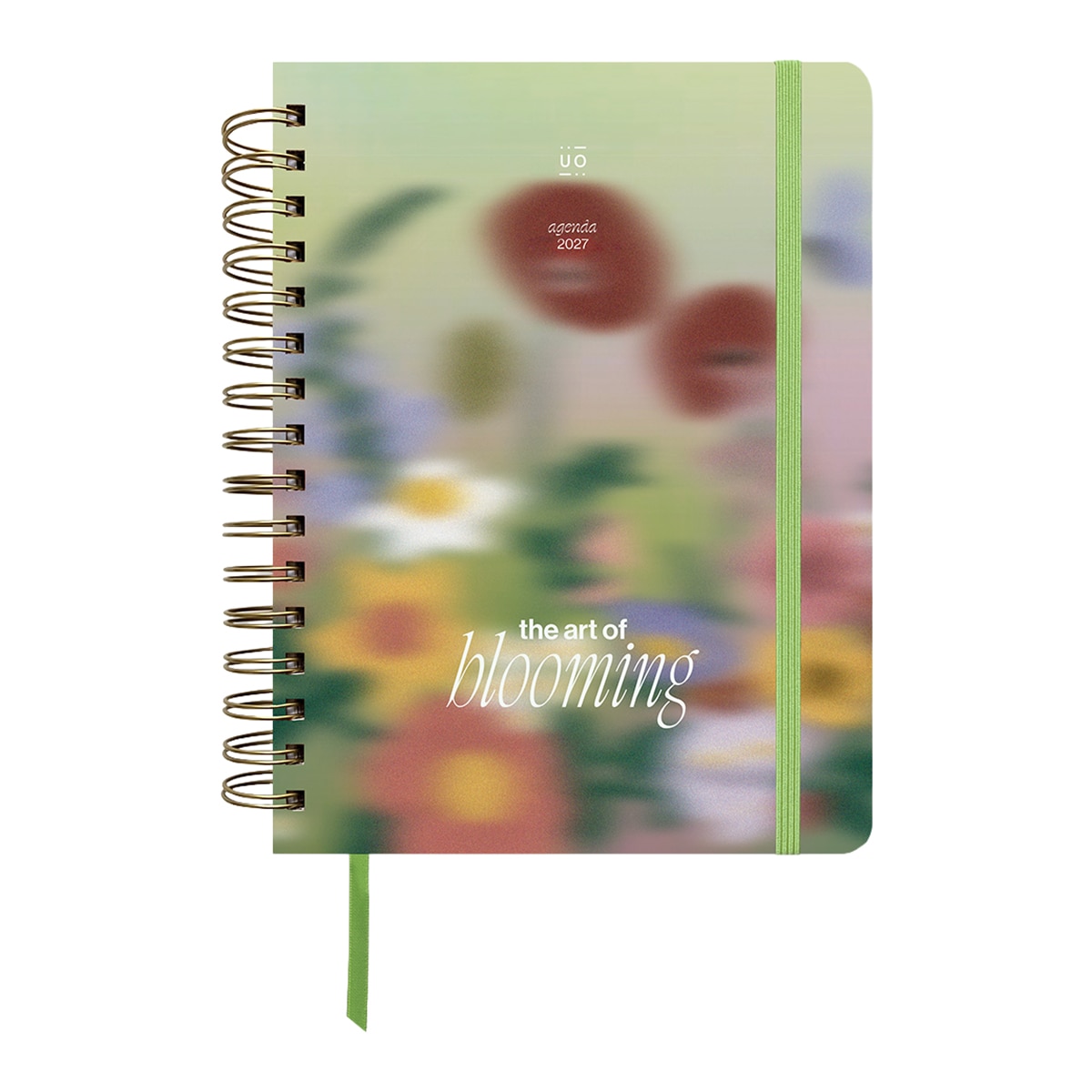 Imagem 0 de Agenda Anual 12 Meses 2027 168x220 mm 1 Dia por Página Bloom UO Espanhol