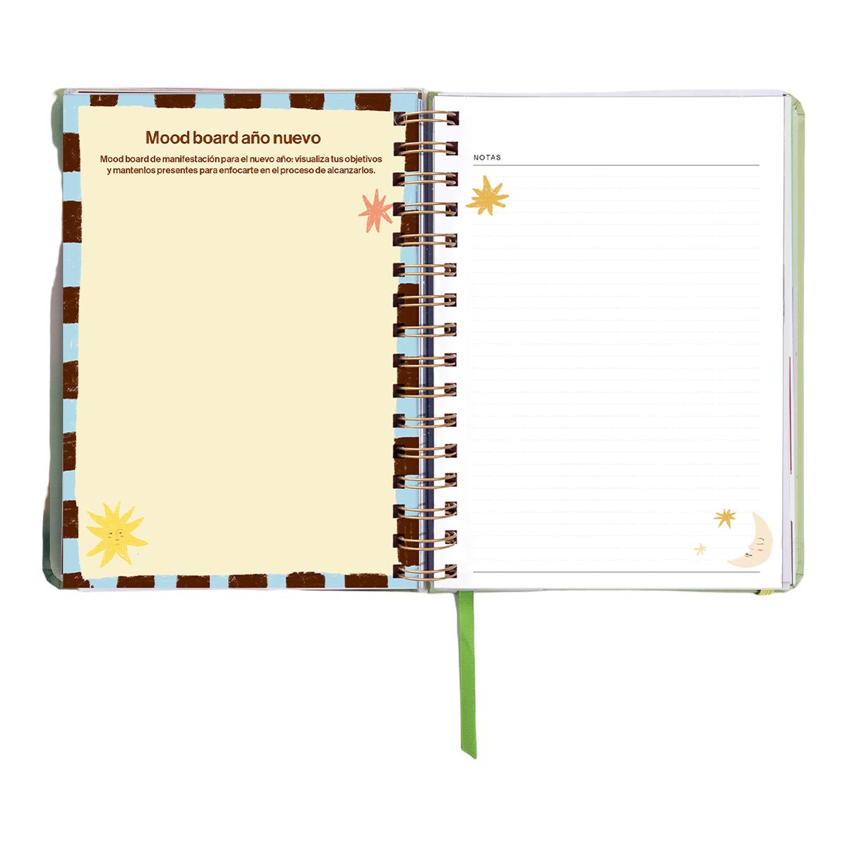 Agenda Anual 12 Meses 2027 168x220 mm 1 Dia por Página Bloom UO Espanhol Multicolor-14