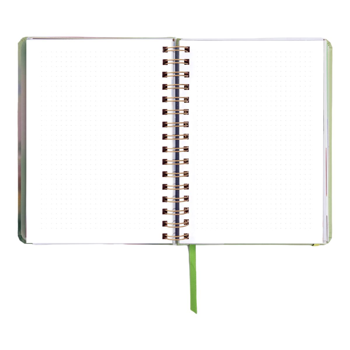 Agenda Anual 12 Meses 2027 168x220 mm 1 Dia por Página Bloom UO Espanhol Multicolor-19